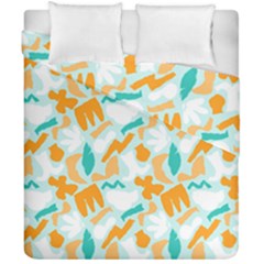Design Pattern Seamless Tropical Duvet Cover Double Side (California King Size) from ArtsNow.com