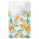 Design Pattern Seamless Tropical Duvet Cover Double Side (Single Size)