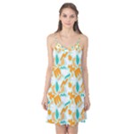 Design Pattern Seamless Tropical Camis Nightgown 