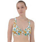 Design Pattern Seamless Tropical Sweetheart Sports Bra
