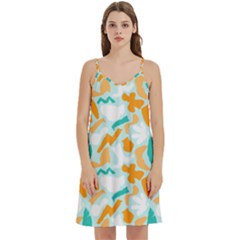Mini Camis Dress With Pockets 