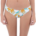 Design Pattern Seamless Tropical Reversible Hipster Bikini Bottoms