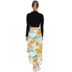 Asymmetrical Ruffle Hem Skirt  