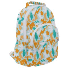 Rounded Multi Pocket Backpack 