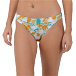 Design Pattern Seamless Tropical Band Bikini Bottoms