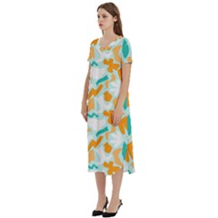 T-Shirt Midi Dress With Pockets 