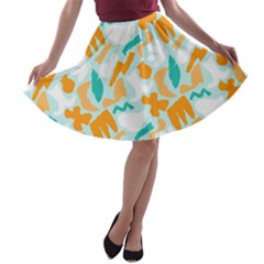 A-line Skater Skirt 