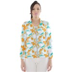 Design Pattern Seamless Tropical Women s Windbreaker