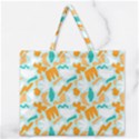 Zipper Large Tote Bag 