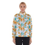 Design Pattern Seamless Tropical Women s Bomber Jacket