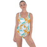 Design Pattern Seamless Tropical Bring Sexy Back Swimsuit