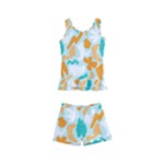 Design Pattern Seamless Tropical Kids  Boyleg Swimsuit