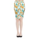 Midi Wrap Pencil Skirt 