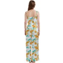 Spaghetti Top Long Pants Satin Pajamas Set 