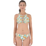 Design Pattern Seamless Tropical Perfectly Cut Out Bikini Set