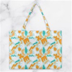 Design Pattern Seamless Tropical Medium Tote Bag