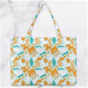 Zipper Medium Tote Bag Front