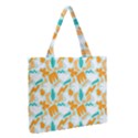 Zipper Medium Tote Bag Front