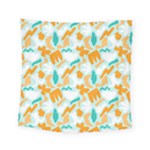 Design Pattern Seamless Tropical Square Tapestry (Small)