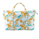 Design Pattern Seamless Tropical Carry-on Travel Shoulder Bag
