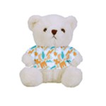 Design Pattern Seamless Tropical Full Print Tee for Cuddly Teddy Bear