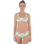 Design Pattern Seamless Tropical Criss Cross Bikini Set