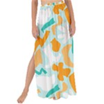 Design Pattern Seamless Tropical Maxi Chiffon Tie-Up Sarong