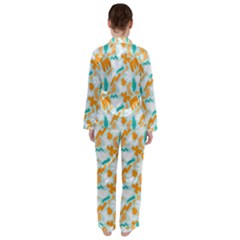 Women s Long Sleeve Satin Pajamas Set 