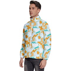 Men s High Neck Windbreaker 