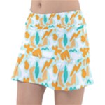 Design Pattern Seamless Tropical Classic Tennis Skirt