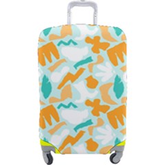 Design Pattern Seamless Tropical Luggage Cover (Large) from ArtsNow.com