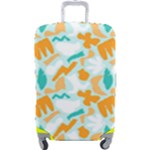 Design Pattern Seamless Tropical Luggage Cover (Large)