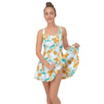 Design Pattern Seamless Tropical Inside Out Casual Dress