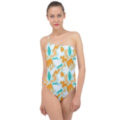 Classic One Shoulder Swimsuit 