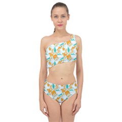 Spliced Up Two Piece Swimsuit 