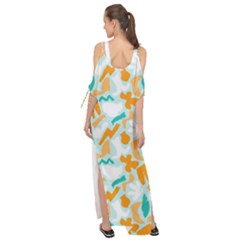 Maxi Chiffon Cover Up Dress 
