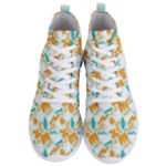 Design Pattern Seamless Tropical Men s Lightweight High Top Sneakers