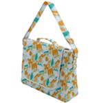 Design Pattern Seamless Tropical Box Up Messenger Bag