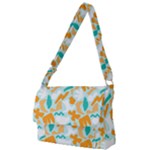 Design Pattern Seamless Tropical Full Print Messenger Bag (S)