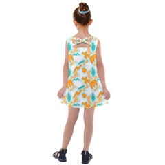 Kids  Cross Back Dress 