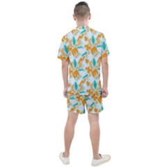 Men s Mesh T-Shirt and Shorts Set 