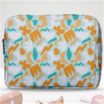 Design Pattern Seamless Tropical Make Up Pouch (Large)