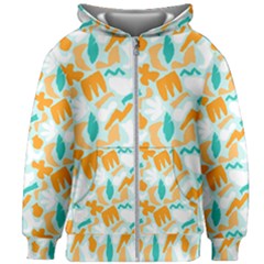 Kids  Zipper Hoodie Without Drawstring 