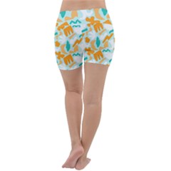 Lightweight Velour Yoga Shorts 