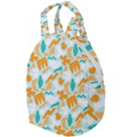 Design Pattern Seamless Tropical Travel Backpack