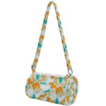 Design Pattern Seamless Tropical Mini Cylinder Bag
