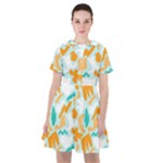 Design Pattern Seamless Tropical Sailor Dress