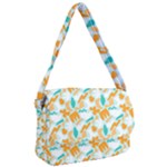 Design Pattern Seamless Tropical Courier Bag