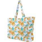 Design Pattern Seamless Tropical Simple Shoulder Bag