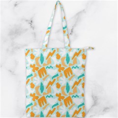 Double Zip Up Tote Bag 